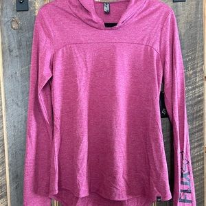 Fox Racer LS Hoodie Longseelve Tshirt Hoody Medium